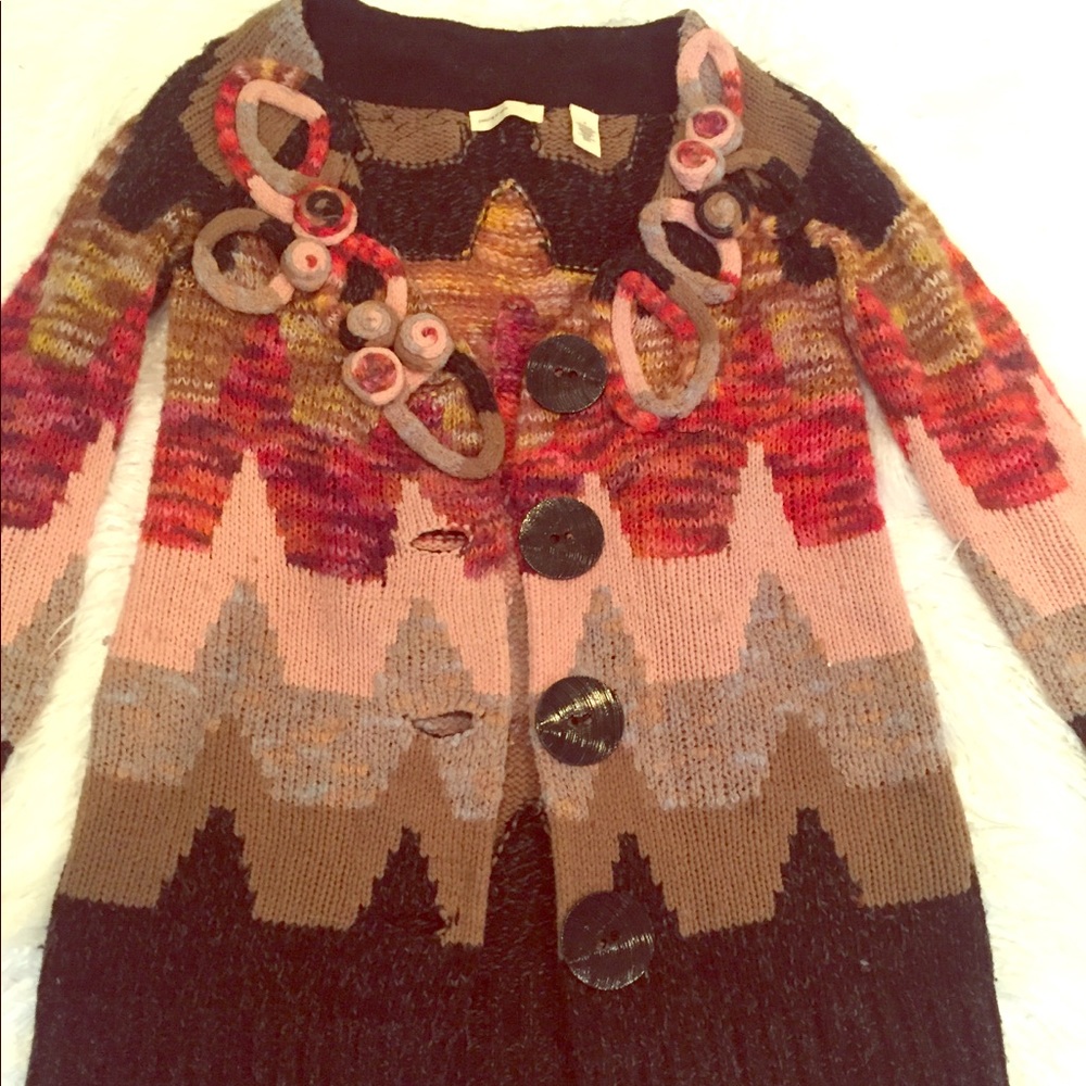 sleeping on snow (Anthropologie) multi color